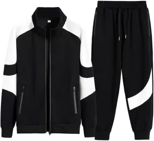 2024 Autumn/Winter Sports And Leisure Set Versatile Coat For Men's Wear Two Piece Set Slim Fit Stretch Suit Men Suit