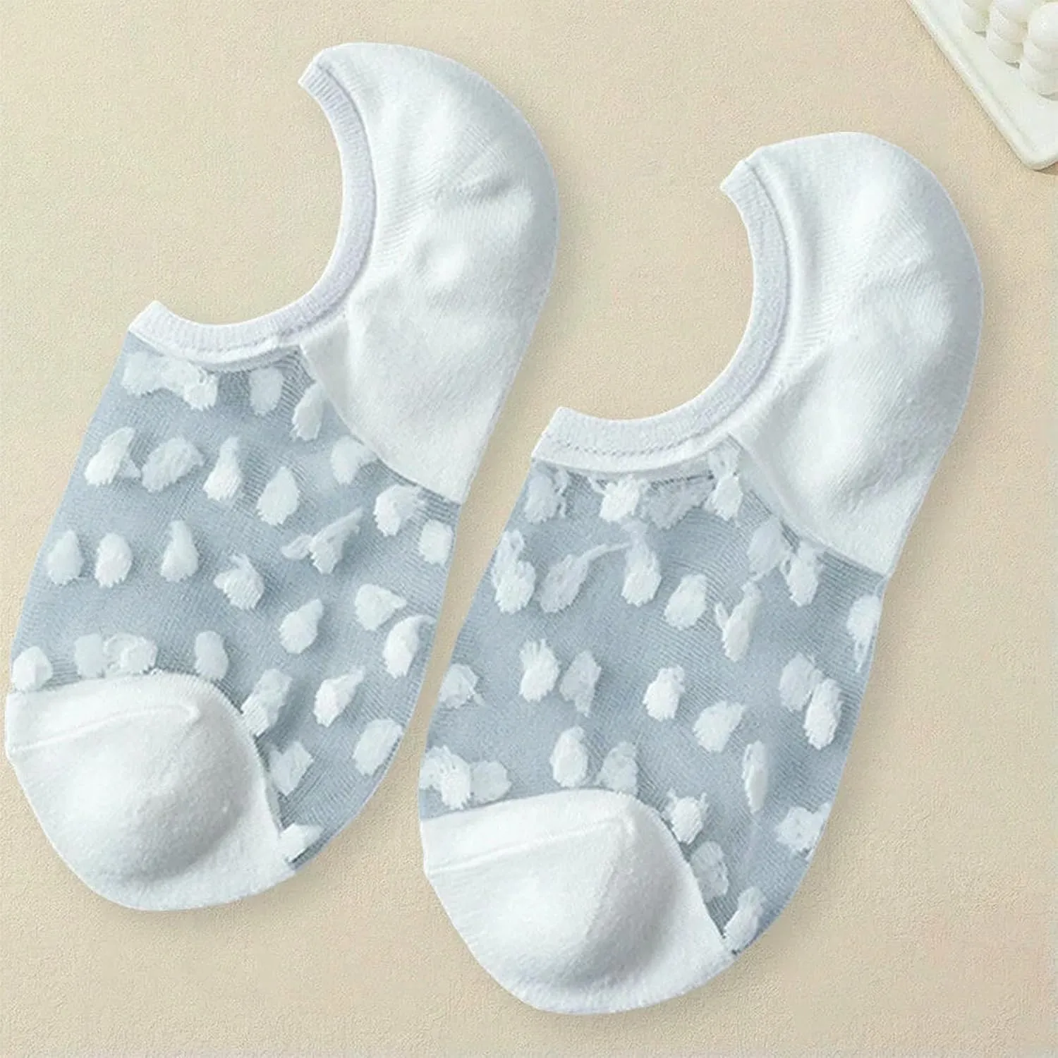 5 Pairs Women Summer Fashion Versatile Trendy Creative Socks Comfort Breathable Casual Short Socks