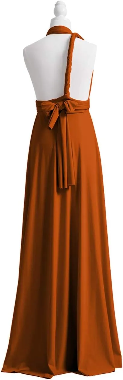 72styles Infinity Dress with Bandeau, Convertible Bridesmaid Dress, Long, Plus Size, Multi-Way Dress, Twist Wrap Dress