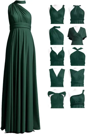 72styles Infinity Dress with Bandeau, Convertible Bridesmaid Dress, Long, Plus Size, Multi-Way Dress, Twist Wrap Dress