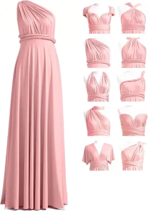 72styles Infinity Dress with Bandeau, Convertible Bridesmaid Dress, Long, Plus Size, Multi-Way Dress, Twist Wrap Dress