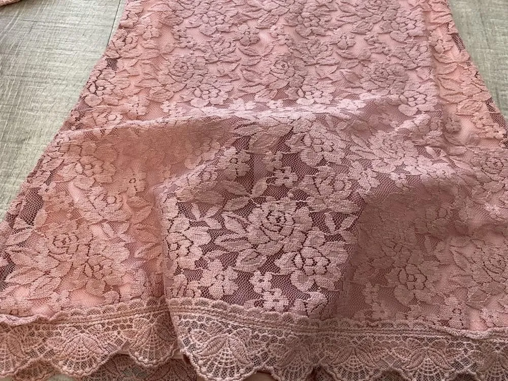 APRIL GIRL Flower Girl Dress, Lace Dress 3/4 Sleeve Dress