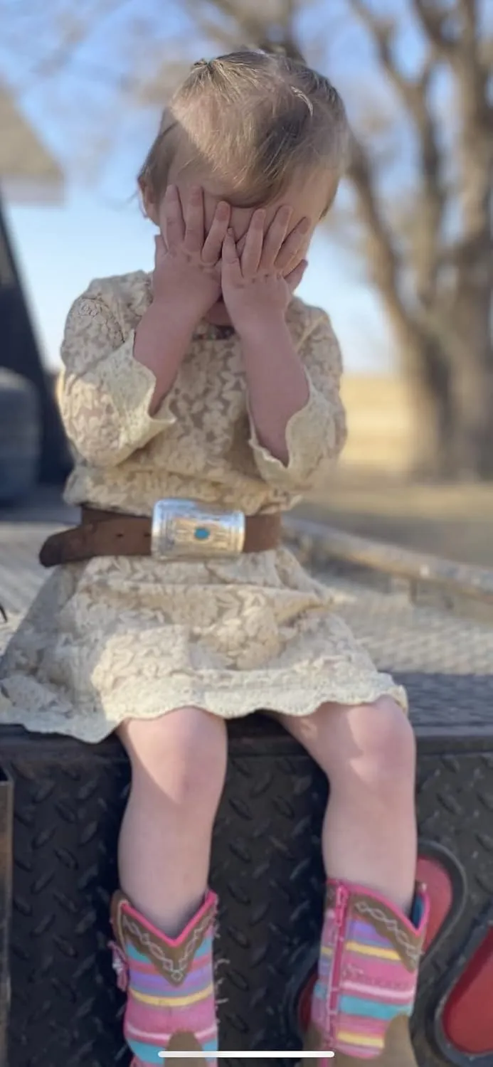 APRIL GIRL Flower Girl Dress, Lace Dress 3/4 Sleeve Dress