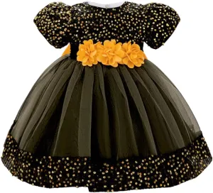 Baby Girls Dress Toddler Party Dress Cute Church Baptism Birthday Party Formal Dress