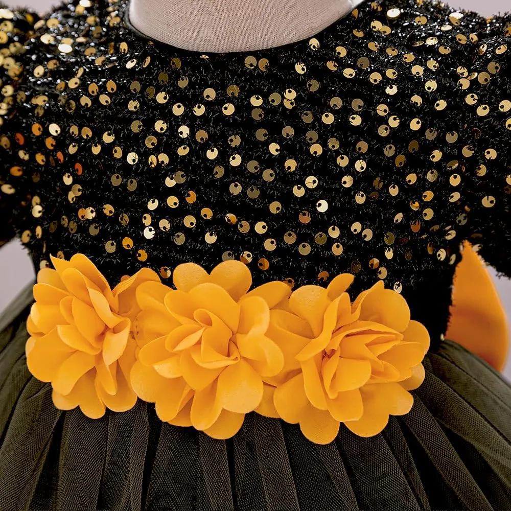 Baby Girls Dress Toddler Party Dress Cute Church Baptism Birthday Party Formal Dress