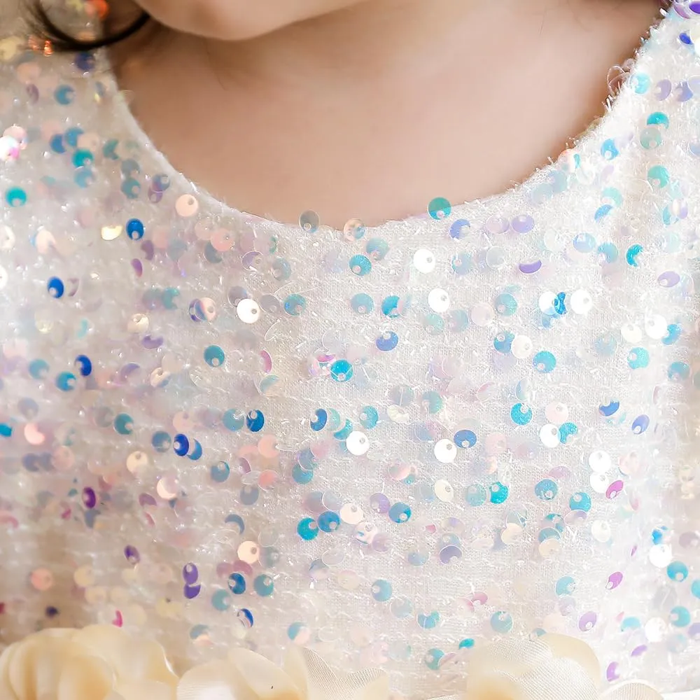 Baby Girls Dress Toddler Party Dress Cute Church Baptism Birthday Party Formal Dress