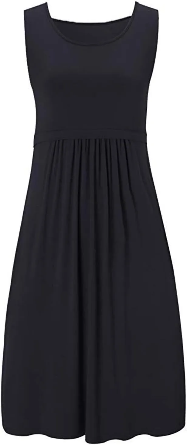 Breastfeeding Dress for Women Summer Sleeveless Maternity Nursing Dress Spaghetti Strap Floral Nursing Dress