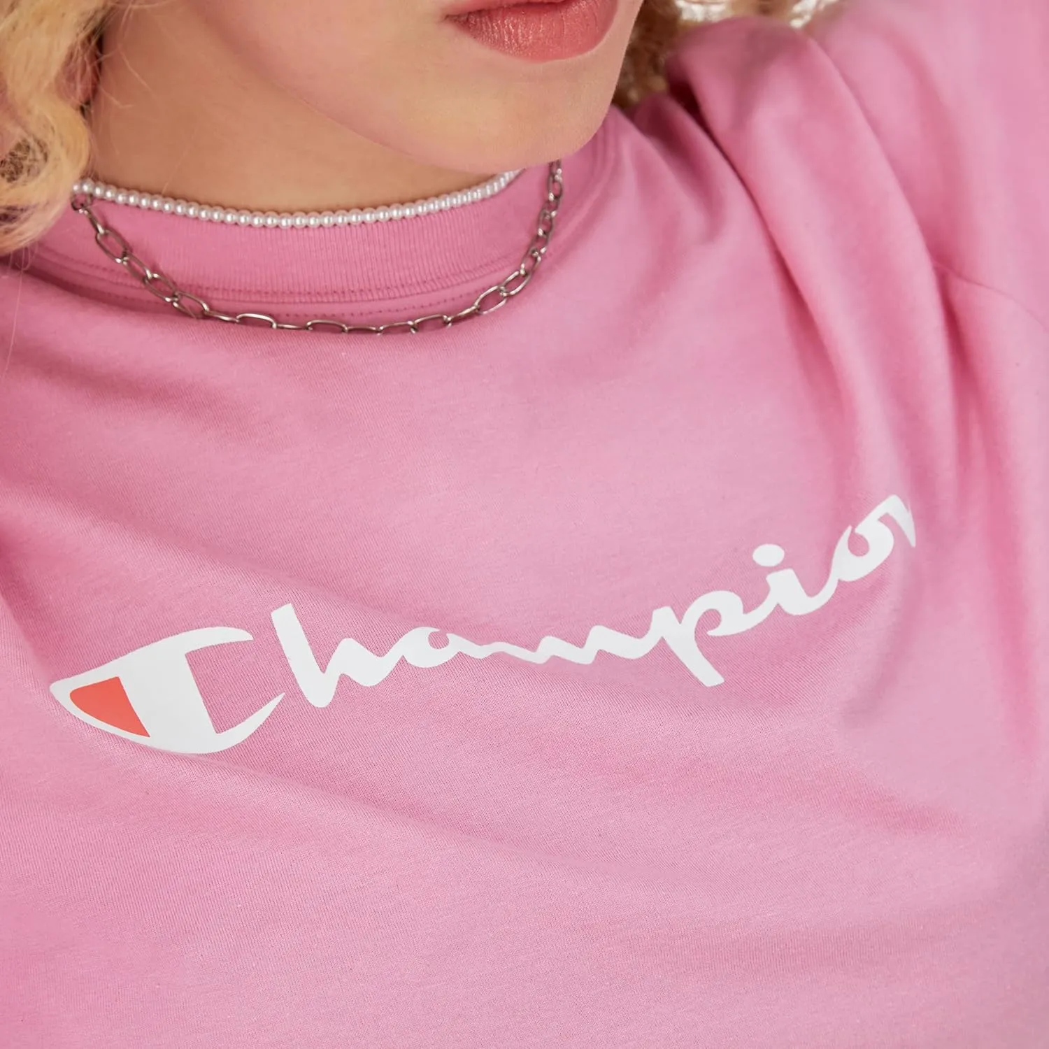 Champion Women'S Classic Tee, Script