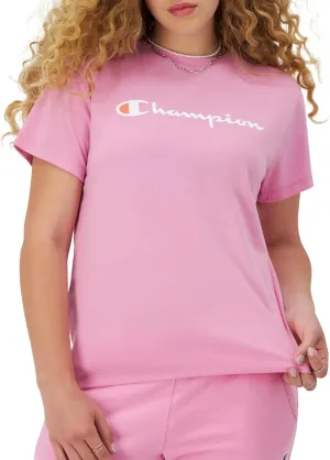 Champion Women'S Classic Tee, Script