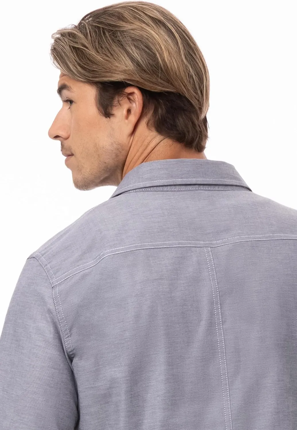 Chef Works Men's Modern Oxford Classic Shirt