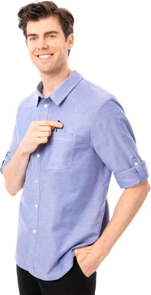 Chef Works Men's Modern Oxford Classic Shirt
