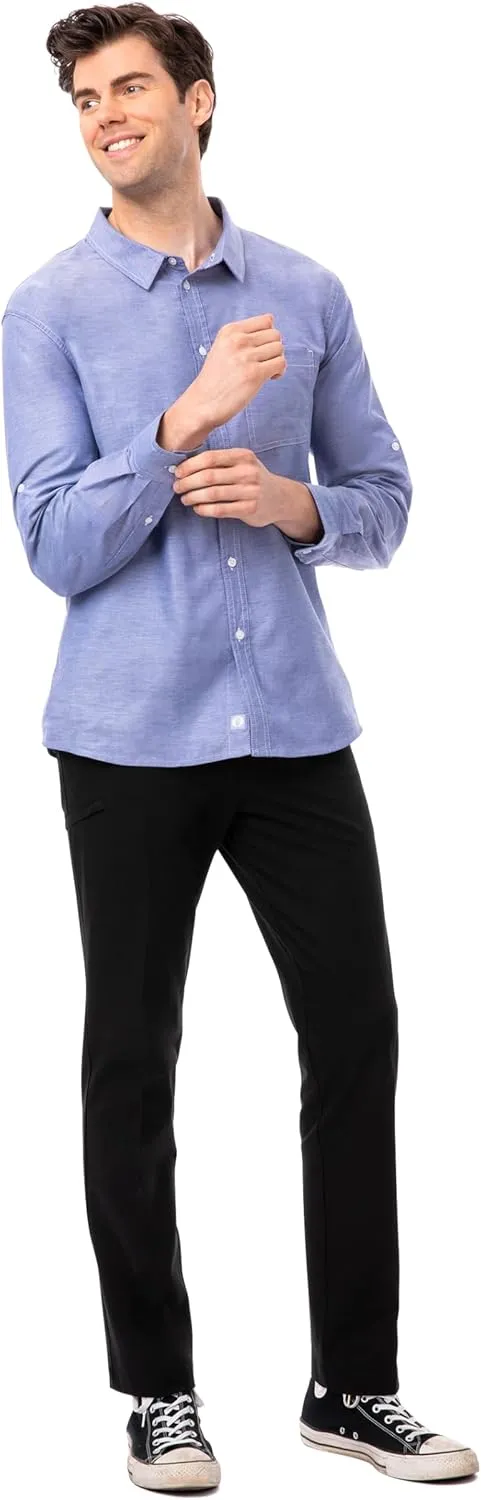 Chef Works Men's Modern Oxford Classic Shirt