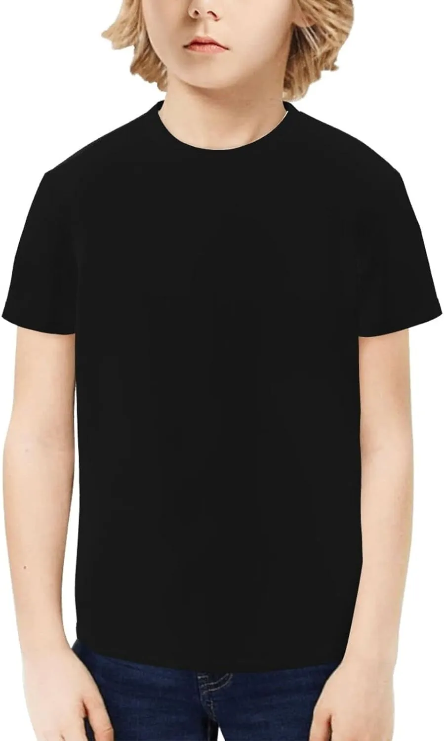 Classic Shirt Boy GILR Short Sleeve T-Shirt, Crew Neck