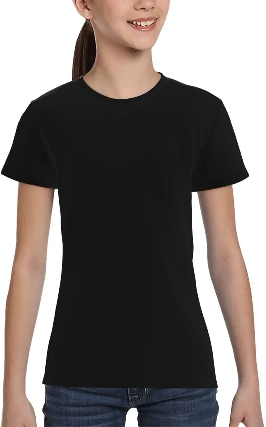 Classic Shirt Boy GILR Short Sleeve T-Shirt, Crew Neck