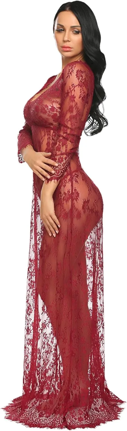 COSYOU Maternity Dress for Photography Baby Shower Dress Pregnancy Party Dress Special Occasion Gown Beach Dress
