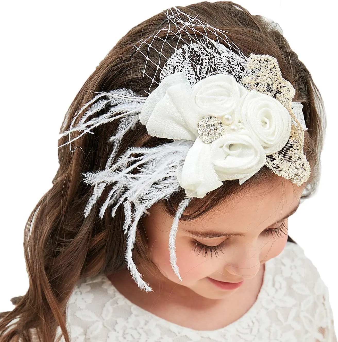 Cutiego Flower Girl Dress Toddler Dresses Vintage Rustic Dress Baby Girl Baptism Dress