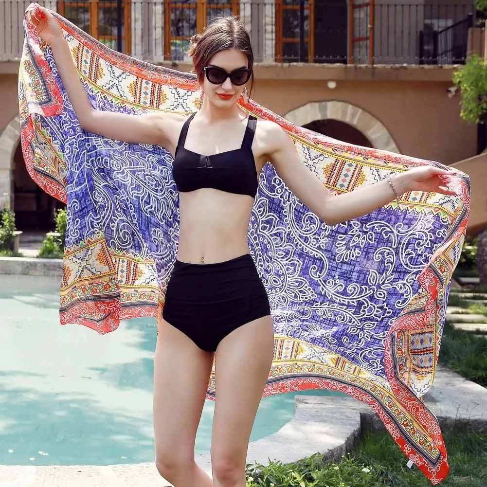 DANA XU 100% Mulberry Extra Large Silk Pashmina Scarf Shawls And Wraps For Women Evening Dress Summer Travel Floral Blanket