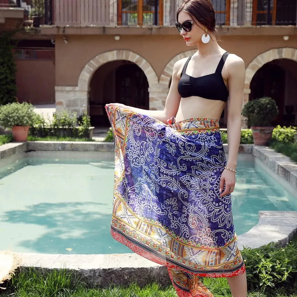 DANA XU 100% Mulberry Extra Large Silk Pashmina Scarf Shawls And Wraps For Women Evening Dress Summer Travel Floral Blanket