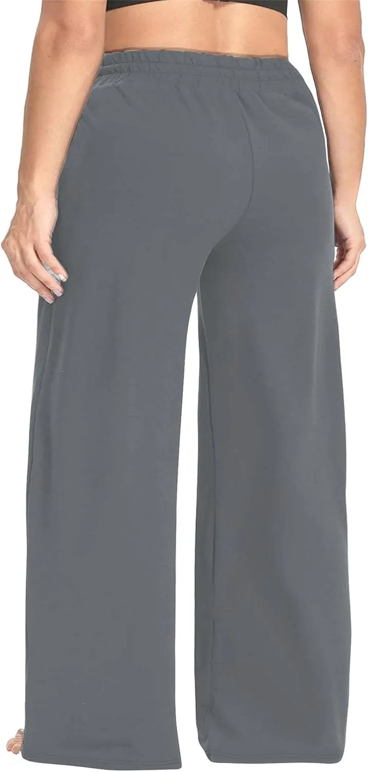 DGHM-JLMY Lady Fashion Commuter Straight Leg Pants Versatile Sports Loose Drawstring Trousers Essentials Wide Leg Pant