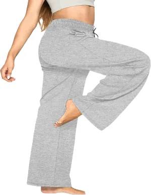 DGHM-JLMY Lady Fashion Commuter Straight Leg Pants Versatile Sports Loose Drawstring Trousers Essentials Wide Leg Pant