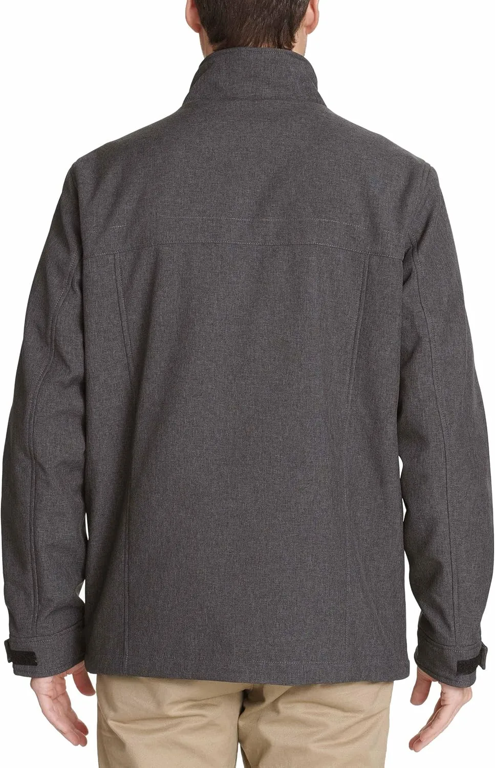 Dockers Men's Dwight Soft Shell Bib Jacket