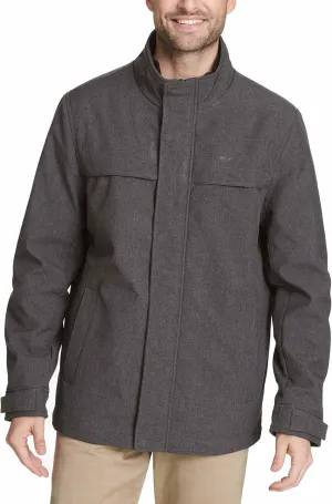 Dockers Men's Dwight Soft Shell Bib Jacket