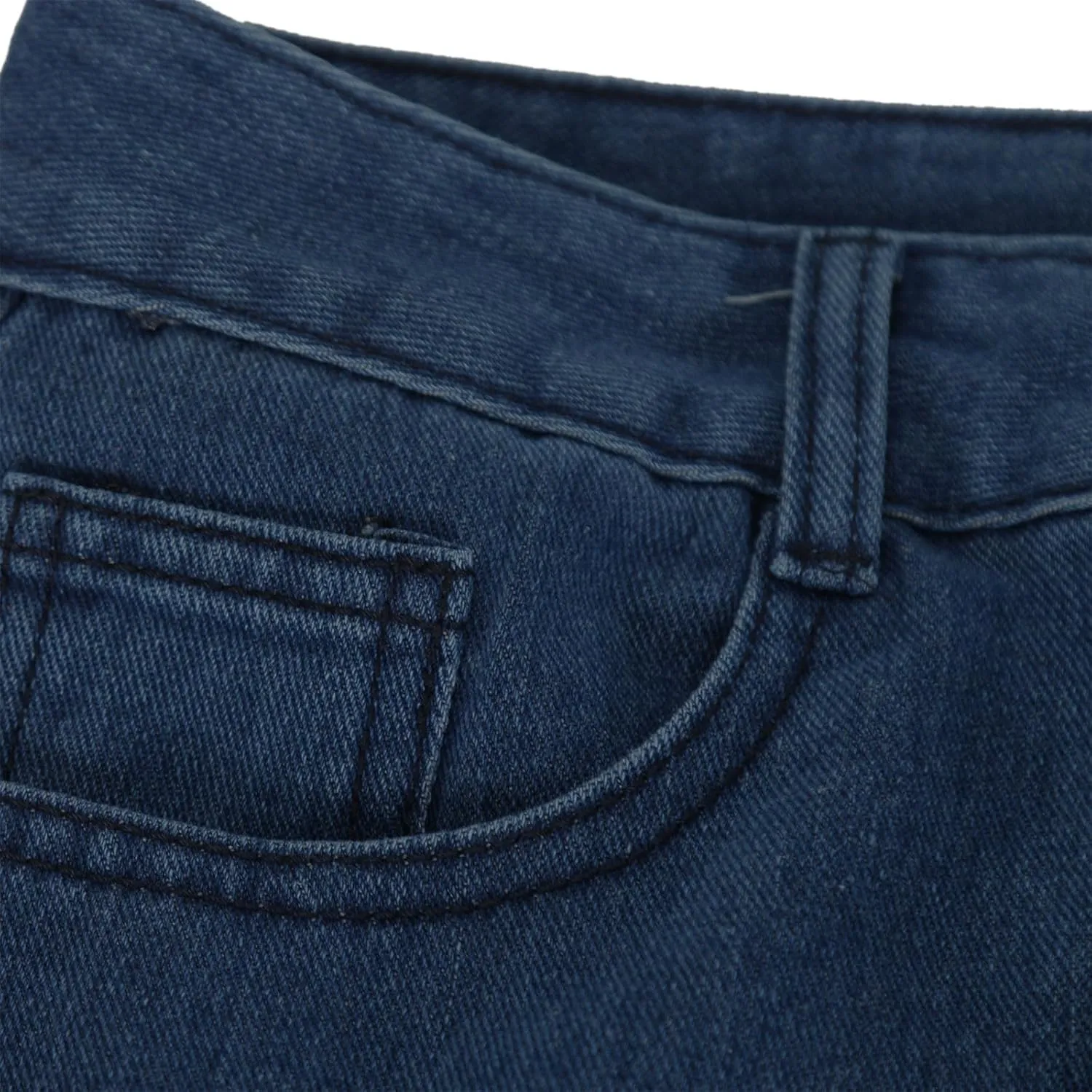 HGps8w Classic Straight Leg Jeans for Women Stretchy Casual High Waisted Versatile Denim Pants with Pockets