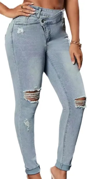 High Waisted Jeans for Women Jeans Slim Fit Butt Lifting Skinny Stretch Jeans High Waisted Summer Denim Pants
