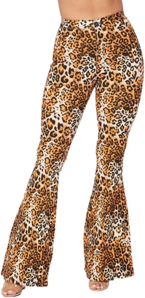 High Waisted Stretchy Bell Bottom Jeans