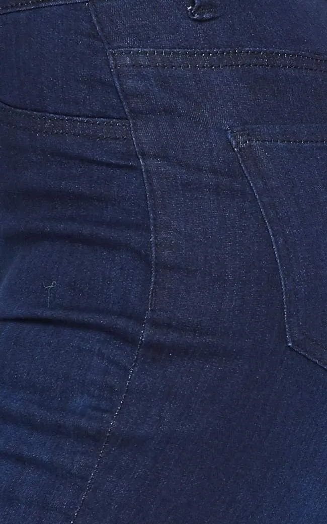 High Waisted Stretchy Bell Bottom Jeans