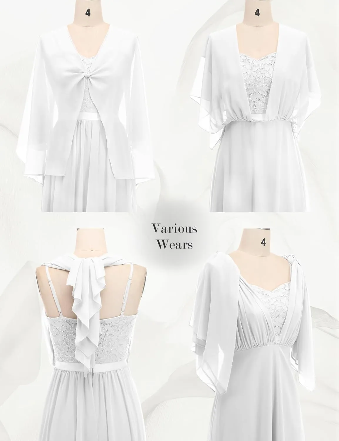 HomRain Women Spaghetti Strap Chiffon Maxi Dress Cocktail Prom Homecoming Wedding Guest Dress