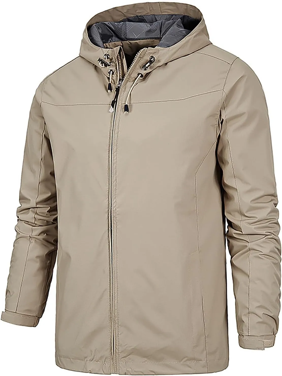 Hoodie Men Simple Solid Hooded Pocket Cardigan Zipper er Jacket Green Hoodie Hoodie Men Mens Mens Winter Jacket