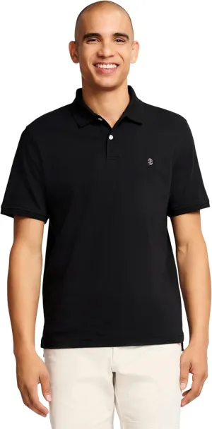 IZOD Men's Short Sleeve Interlock Polo Shirt