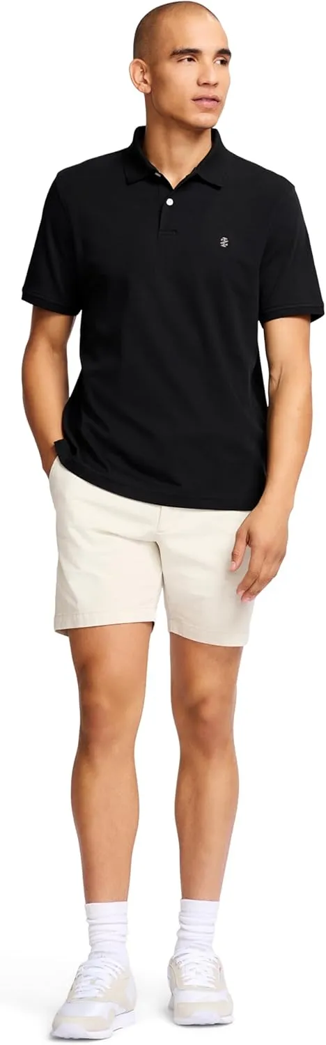 IZOD Men's Short Sleeve Interlock Polo Shirt