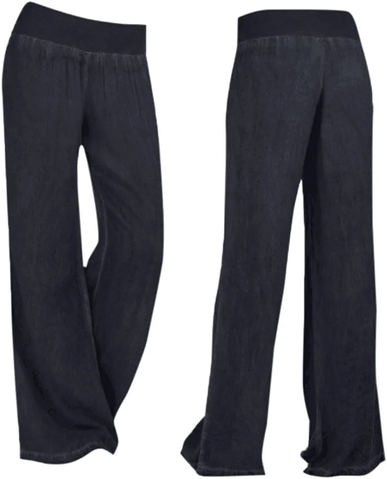 Jeans for Women 2024 Casual Loose Fit Light Wide Leg Jeans Straight Leg Denim Pants High Stretch Waisted Jeans