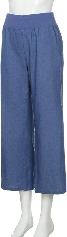 Jeans for Women 2024 Casual Loose Fit Light Wide Leg Jeans Straight Leg Denim Pants High Stretch Waisted Jeans
