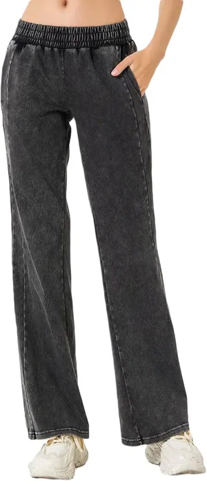 Jeans for Women 2024 Casual Loose Fit Light Wide Leg Jeans Straight Leg Denim Pants High Stretch Waisted Jeans