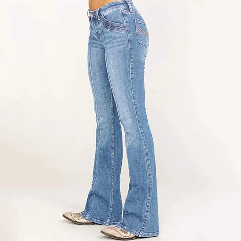 Jeans for Women High Waisted Bootcut Jeans Classic Slim Fit Skinny Jeans Fashion Plus Size Denim Pants with Pockets 2024