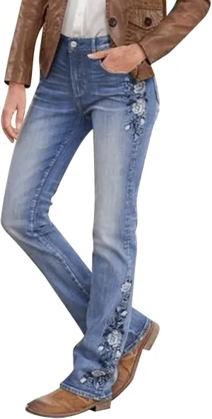 Jeans for Women Womens High Waisted Jeans Stretch Butt Lifting Jeggings Jeans Classic Slim Fit Denim Women's Plus