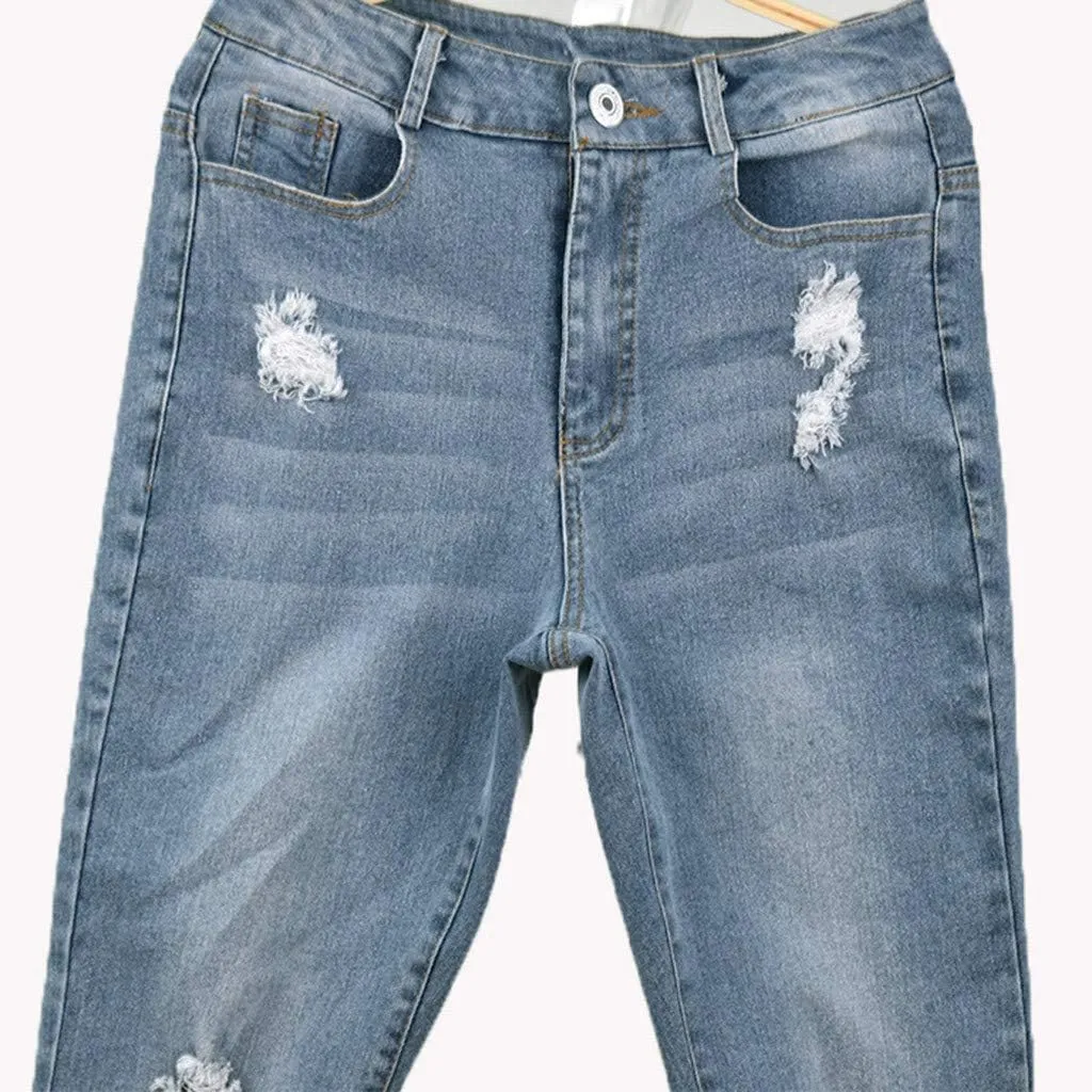 Jeans for Women Womens Jeans Poket Pants Mid Casual Denim Lace Women's Jeans Slimming Jeggings Jeans for Women