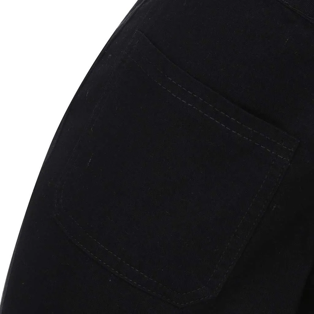Jeans Women Lace Poket Waisted Pants Trousers Up Womens Casual Women's Jeans Jeans for Women Jeans Women Junior
