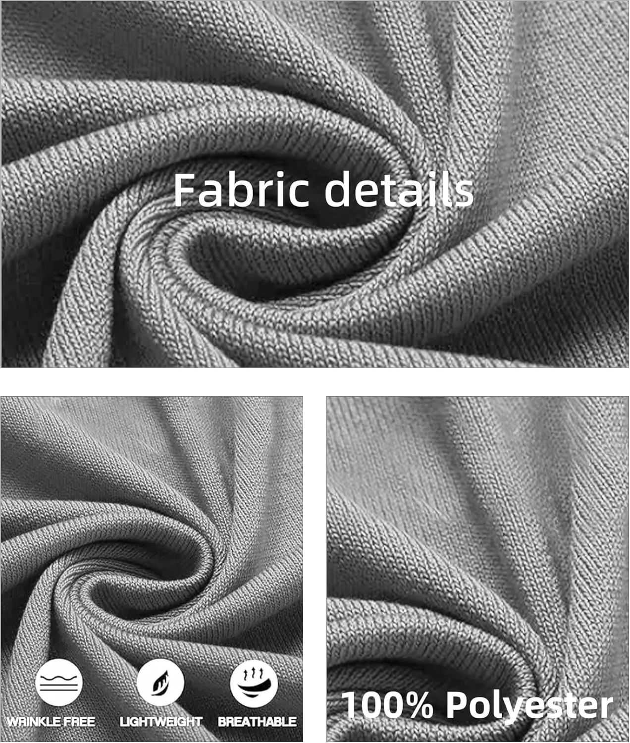Knit Sweater for Men Long Sleeve Polo Shirt Striped Casual Golf Shirts