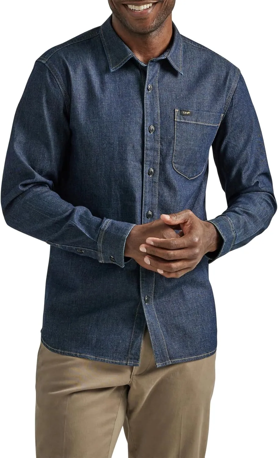 Lee Men's All Purpose Classic Fit Long Sleeve Shirt