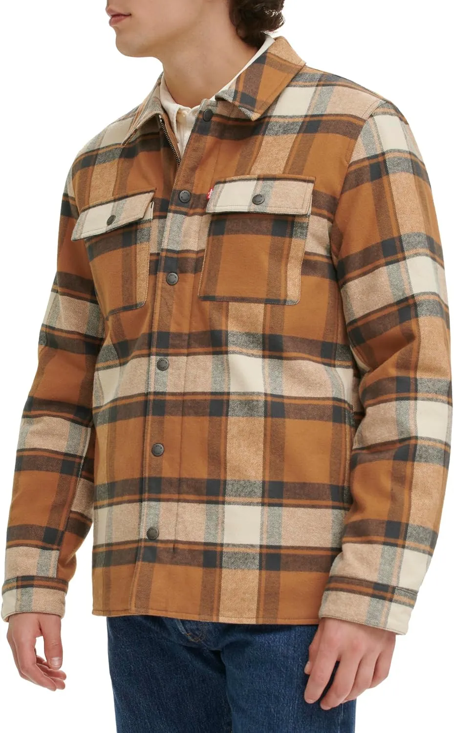 Levi's Men's Classic Plaid Shirt Jacket