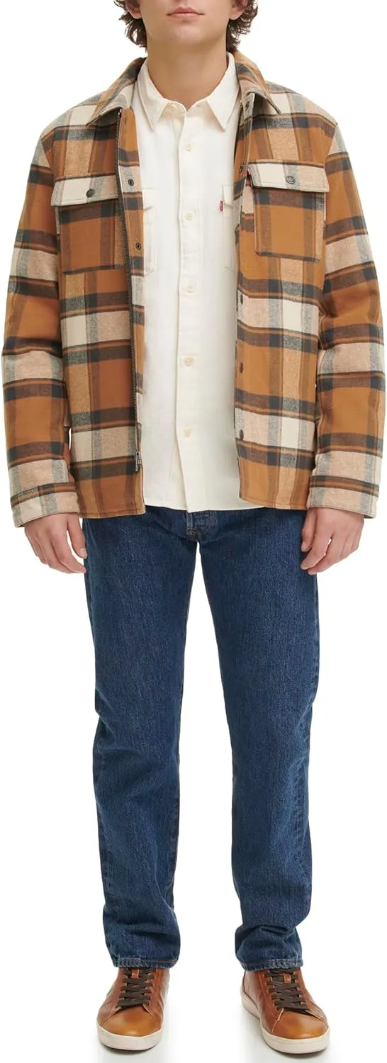 Levi's Men's Classic Plaid Shirt Jacket