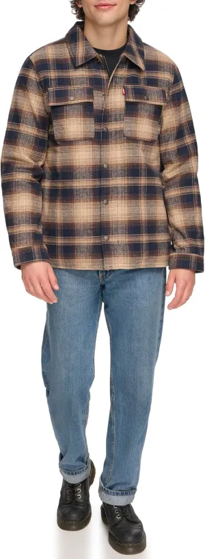 Levi's Men's Classic Plaid Shirt Jacket