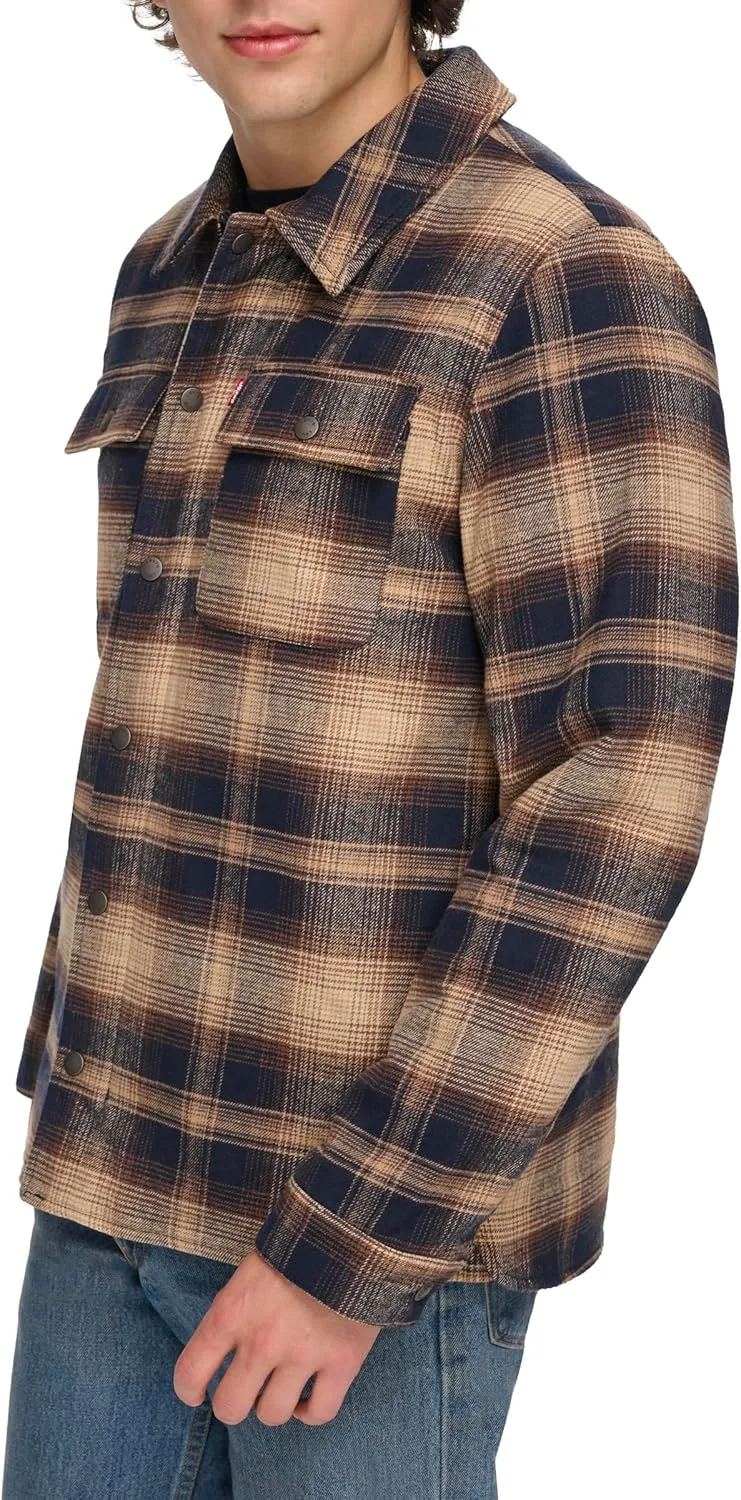 Levi's Men's Classic Plaid Shirt Jacket