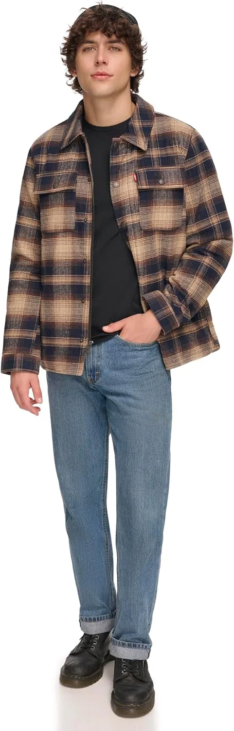 Levi's Men's Classic Plaid Shirt Jacket