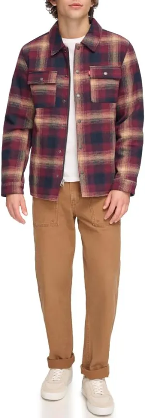 Levi's Men's Classic Plaid Shirt Jacket