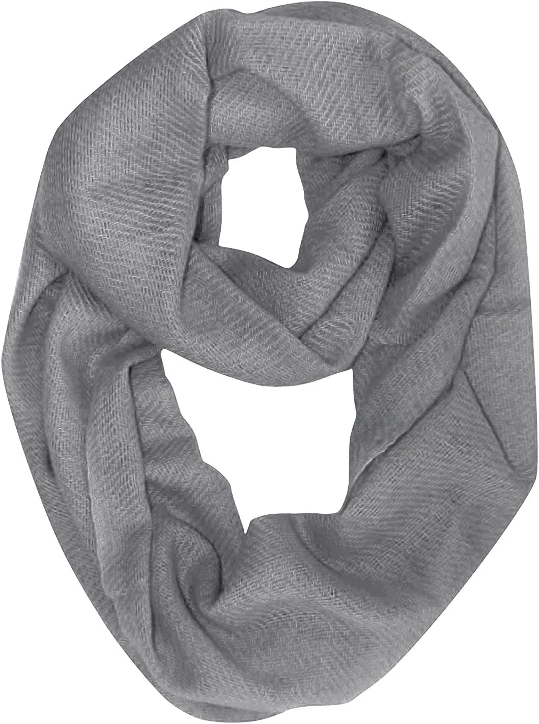 Light and Soft Luxurious Cashmere Wool Infinity Loop Wrap Scarf